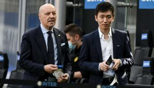 Beppe Marotta e Steven Zhang - Foto Lapresse - Interdipendenza.net