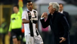 Gian Piero Gasperini a bordo campo - Foto Lapresse - Interdipendenza.net