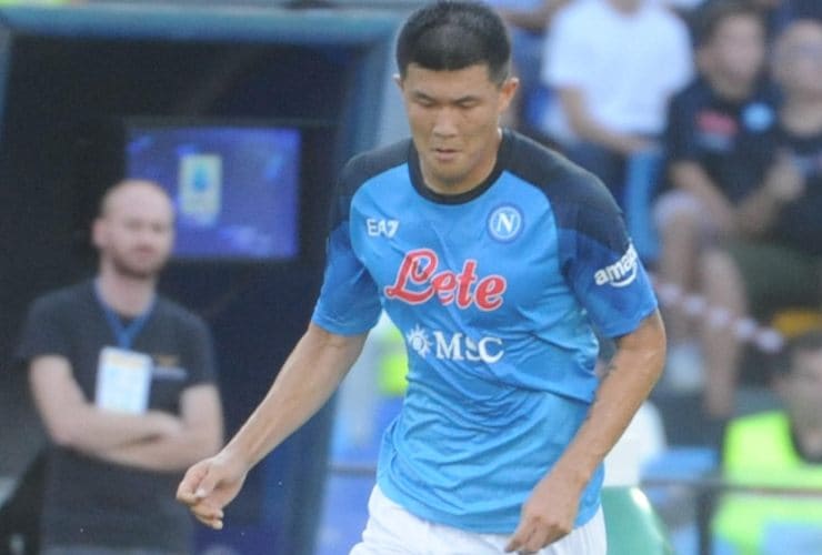 Kim Min-jae con la maglia del Napoli nell'anno Scudetto - foto ANSA - Interdipendenza.it