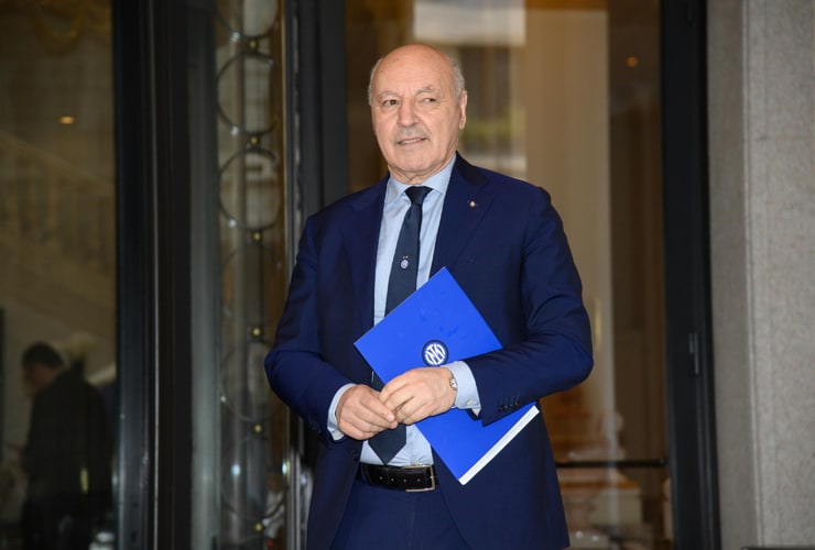 Il direttore sportivo dell'Inter Beppe Marotta - Foto Lapresse - Interdipendenza.net