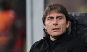 Antonio Conte con lo sguardo attento - foto LaPresse - Interdipendenza.net