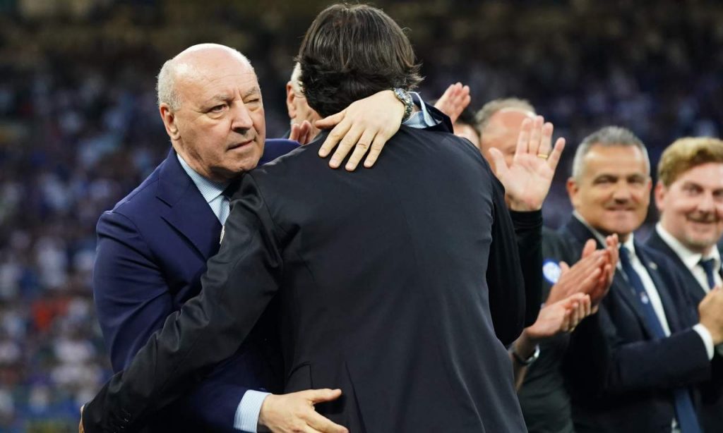 Marotta e Inzaghi - foto LaPresse - Interdipendenza.com