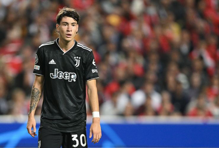 Soulè in campo con la maglia della Juve - Photo by Octavio Passos_Getty Images - Interdipendenza.net