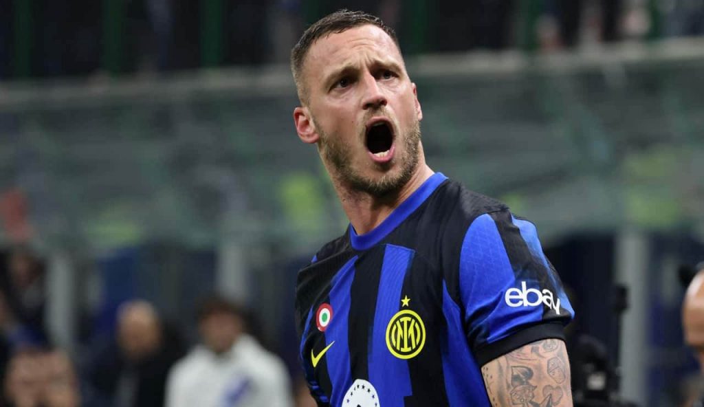 Arnautovic con la maglia dell'Inter - Foto ANSA - Interdipendenza.net