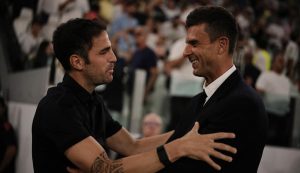 Cesc Fabregas e Thiago Motta - Foto Lapresse - Interdipendenza.net