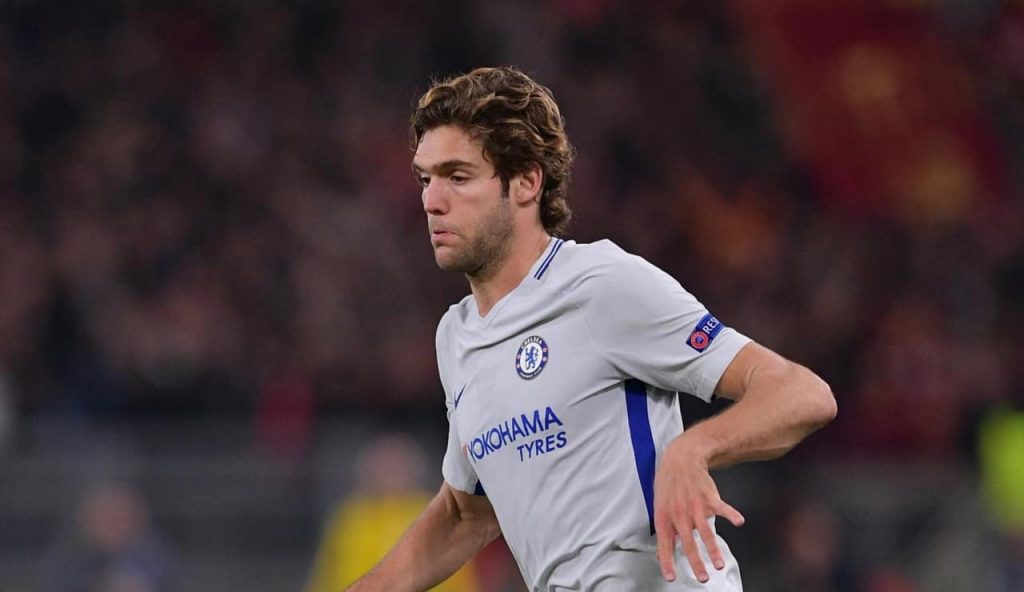 Marcos Alonso in campo - Foto Lapresse