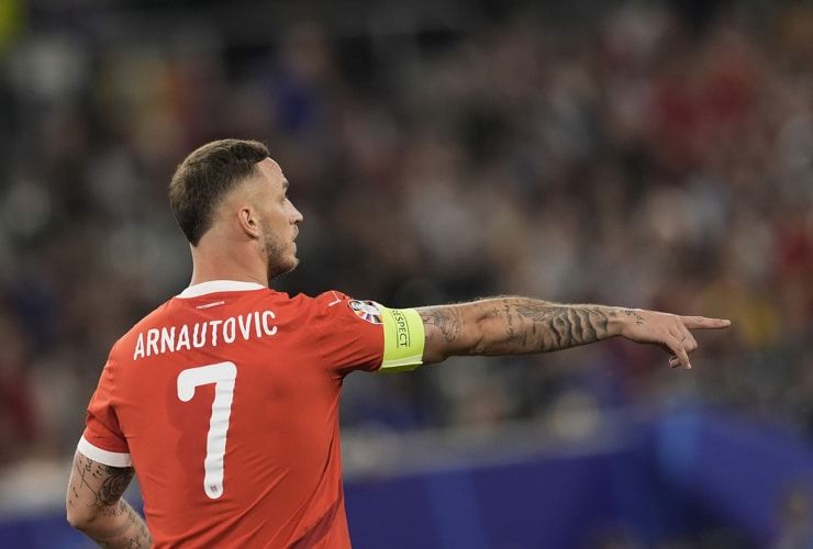 Marko Arnautovic con la maglia della Nazionale austriaca – Foto LaPresse JMania.it - Interdipendenza.net