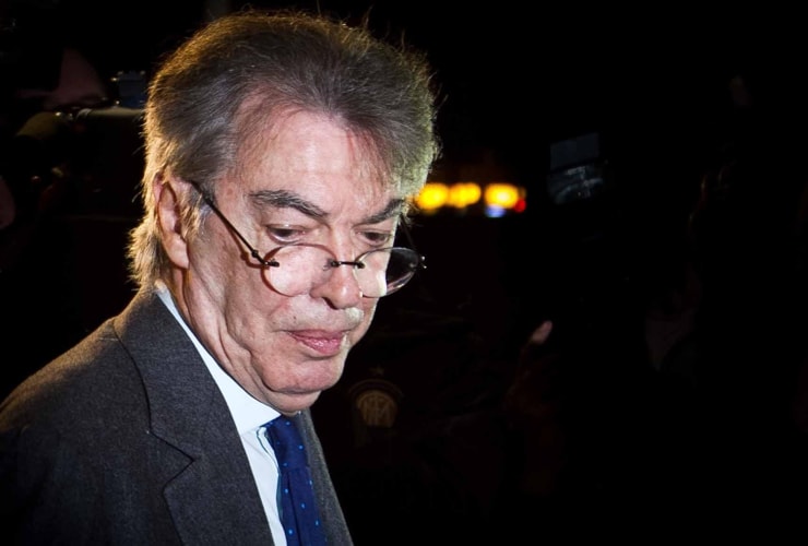 Massimo Moratti, ex presidente dell'Inter - Foto Lapresse - Interdipendenza.net