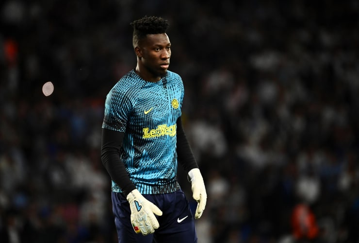 Onana con la maglia dell'Inter - Foto Lapresse - Interdipendenza.net