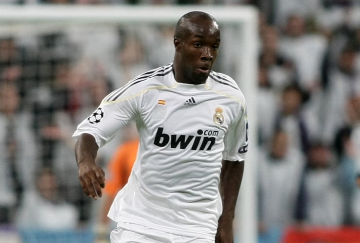 Lassana Diarra in campo con la maglia del Real Madrid - Foto Lapresse - Interdipendenza.net