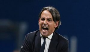 Simone Inzaghi su tutte le furie - foto LaPresse - Interdipendenza.net