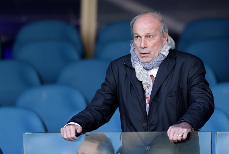 Walter Sabatini in tribuna - Foto Lapresse - Interdipendenza.net