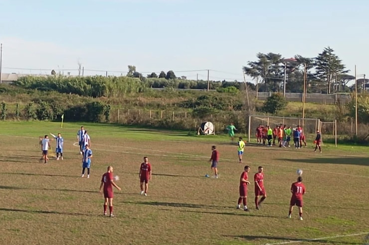 La partita non disputata - Foto pagina Facebook di Città di Formia calcio - Interdipendenza.net