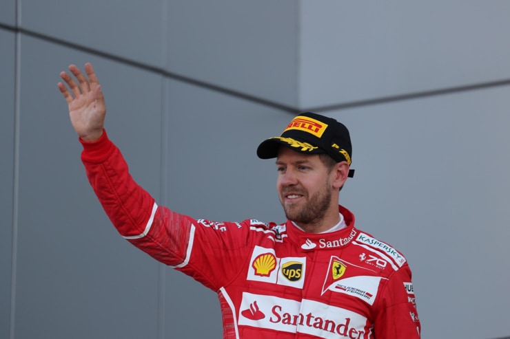 Sebastian Vettel quando correva per la Ferrari - Foto Lapresse - Interdipendenza.net