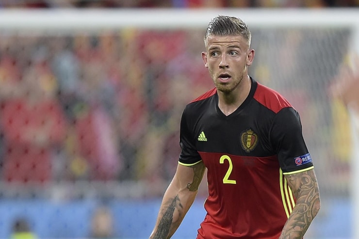 Tobi Alderweireld in campo con la maglia del Belgio - Foto Lapresse - Interdipendenza.net