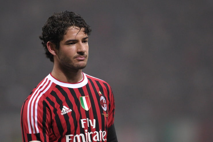 Alexandre Pato con la maglia del Milan - Foto Lapresse - Interdipendenza.net