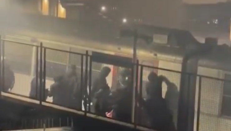 Ultras Juve Stabia assalgono treno tifosi Sorrento 