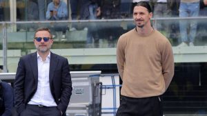 Giorgio Furlani e Zlatan Ibrahimovic - Foto Lapresse - Interdipendenza.net