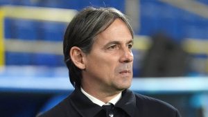 Simone Inzaghi in panchina - Foto Lapresse - Interdipendenza.net