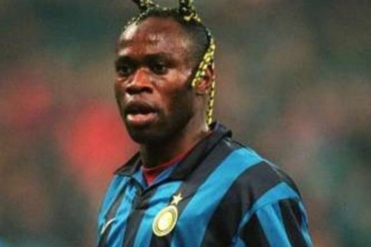 Taribo in campo con la maglia dell'Inter - Foto dal suo profilo Instagram - Interdipendenza.net