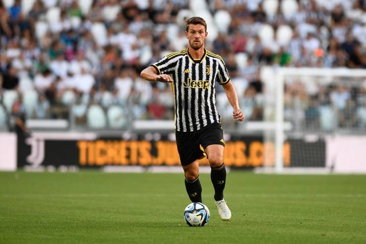 Daniele Rugani in campo con la maglia della Juventus - Foto Lapresse - Interdipendenza.net