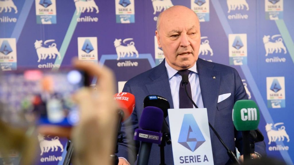 Il direttore dell'Inter Beppe Marotta - Foto Lapresse - Interdipendenza.net