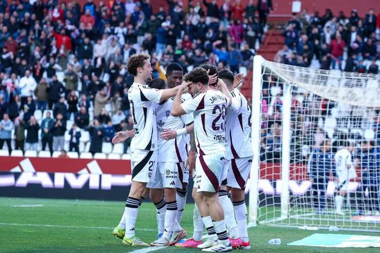 L'Albacete festeggia una rete - Foto dalla pagina Instagram del club - Interdipendenza.net